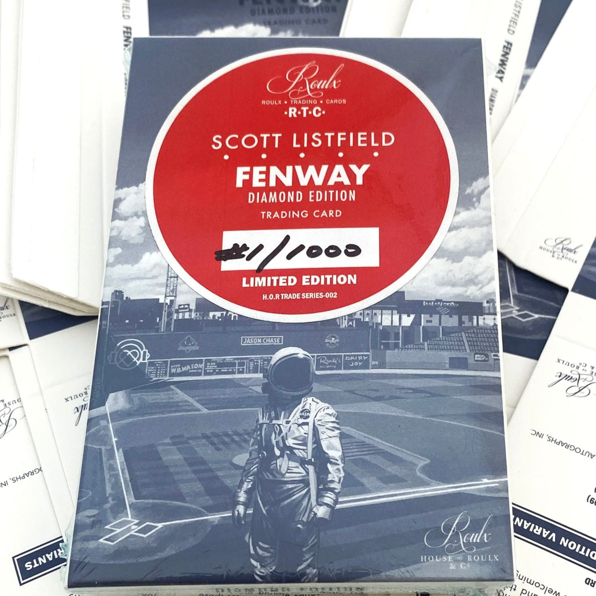 Scott Listfield "Fenway" Diamond Edition Trading Card - Napsyy Shop