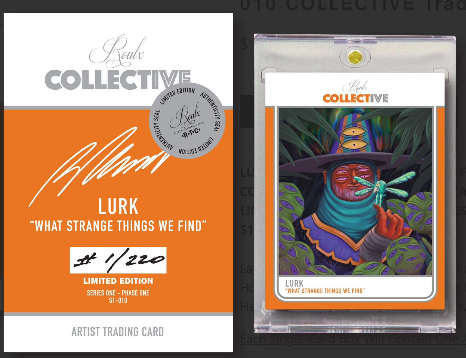 LURK "What Strange Things We Find" - Napsyy Shop