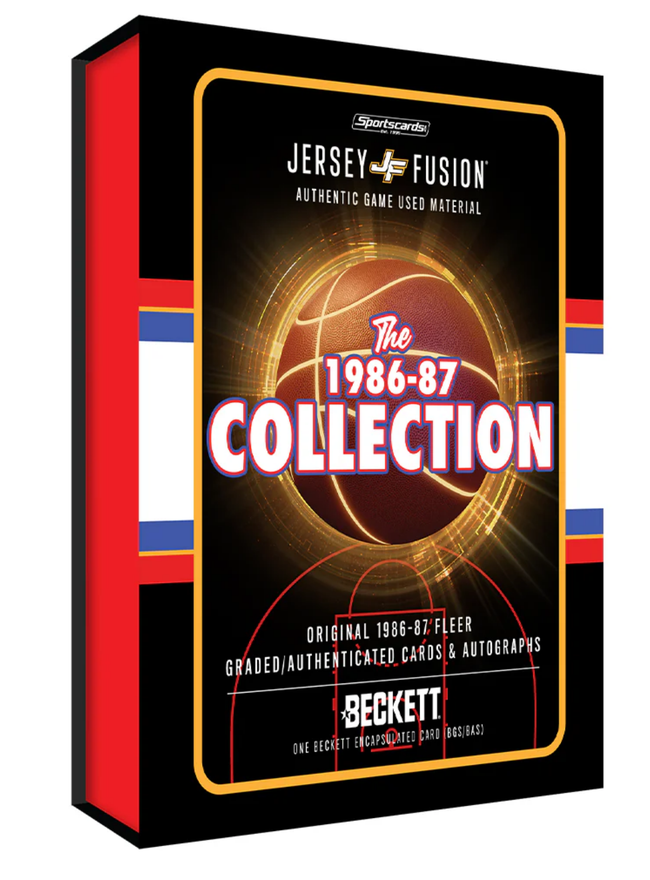Jersey Fusion: The 1986-87 Collection FINALE Box - (1) BAS/BGS Card Per Box