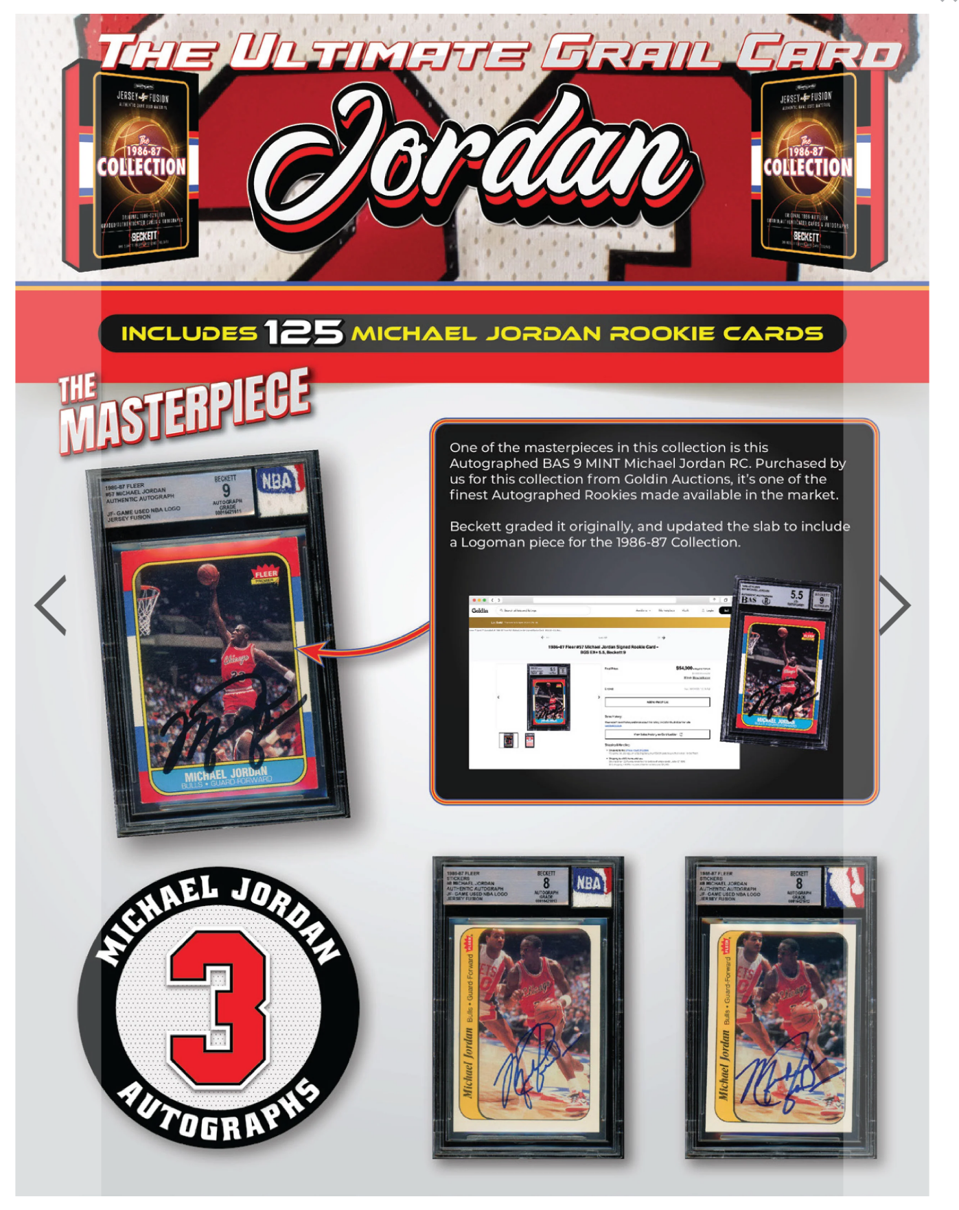Jersey Fusion: The 1986-87 Collection FINALE Box - (1) BAS/BGS Card Per Box