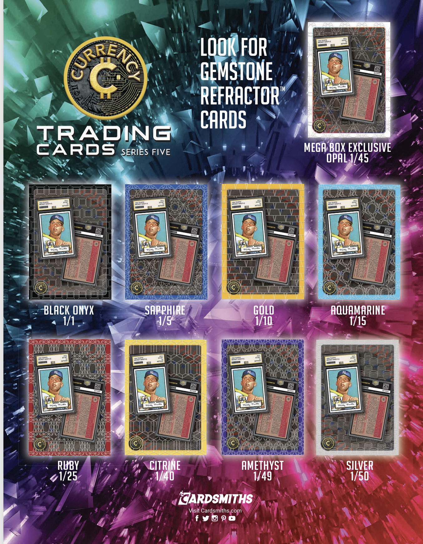 (Pre-Order) Cardsmiths Currency Series 5 Trading Cards | MEGA Box