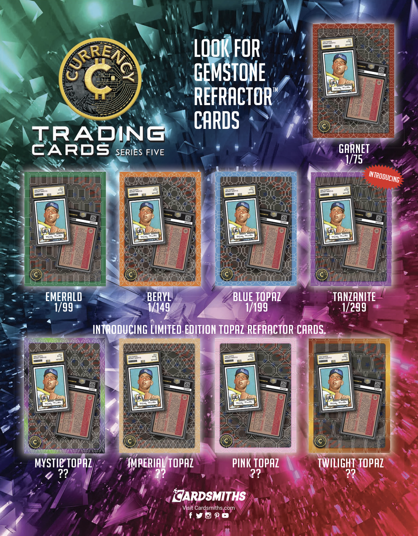 (Pre-Order) Cardsmiths Currency Series 5 Trading Cards | MEGA Box