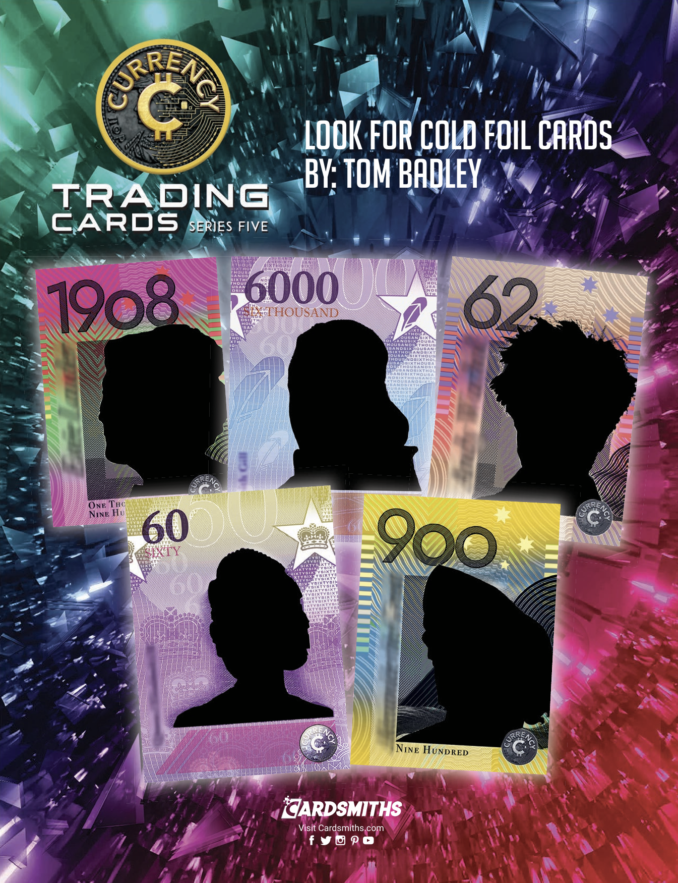 (Pre-Order) Cardsmiths Currency Series 5 Trading Cards | MEGA Box